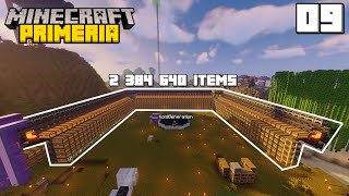 JE CONSTRUIS UN SYSTEME QUI TRIE 2 MILLIONS DITEMS  Minecraft 117  Primeria S3  09 [upl. by Annairdua57]