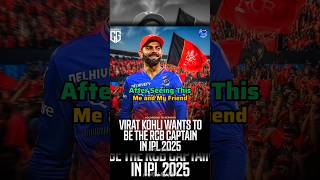 Virat Kohli new RCB Captain 🔥 [upl. by Morrie589]