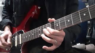 Judas PriestExciter guitar solo cover [upl. by Yaja]