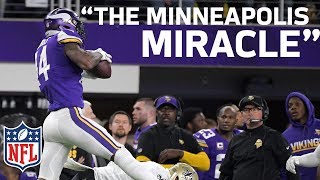 Home Radio Broadcasters Freak Out on Stefon Diggs WalkOff Minneapolis Miracle TD  NFL Highlights [upl. by Bartholemy]