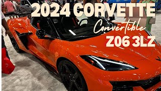 2024 Corvette Z06 3LZ Convertible with Z07 Performance Package WalkAround [upl. by Rolyak]