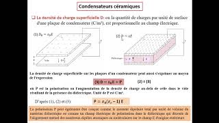 CondensateursMatériaux diélectriques 1 [upl. by Kcirnek]