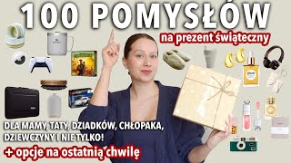 100 POMYSŁÓW NA PREZENT ŚWIĄTECZNY OPCJE NA OSTATNIĄ CHWILĘ  LINKI [upl. by Asilak]