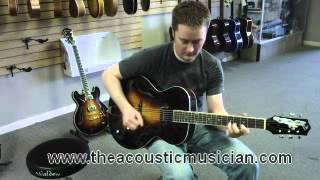 The Acoustic Musician Loar LH309 Archtop Demonstration [upl. by Acisset]