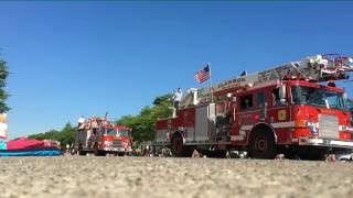 2016 Clawson Fourth of July Parade Emergency Vehicles 1 of 2 [upl. by Bortz750]