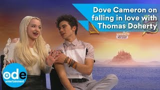 Descendants 2 Dove Cameron on falling in love with Thomas Doherty [upl. by Kwan]