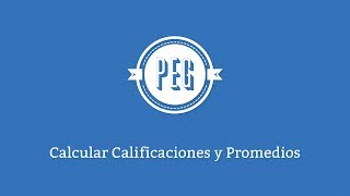 Calcular notas  calificaciones parciales y finales [upl. by Nohsid351]