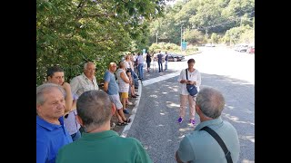 1 Settembre 2024 Fagnano Sit in di protesta SS 283 Strada delle Terme HD [upl. by Aital]