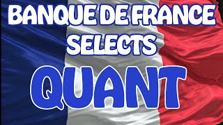 💣Secrets Behind Banque De Frances Quant Selection Revealed🔥 [upl. by Enerol]