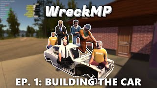 WreckMP EP 1 Building the car  My Summer Car  WreckMP multiplayer [upl. by Castor251]