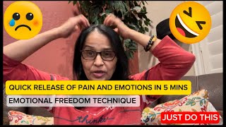 QUICK RELEASE OF PAIN AND EMOTIONS IN 5 MINS [upl. by Egni]