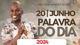 Eu Tenho uma RECADO DE DEUS para TUA VIDA Somente Ouça essa Palavra   Pastora Sandra Alves [upl. by Perusse]