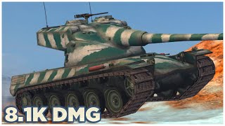 AMX 50 B • 81K DMG • 6 KILLS • WoT Blitz [upl. by Ahsiya]