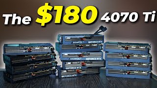 How I Picked up 13 x RTX 4070 Tis for 180 each Vlog [upl. by Ziana201]