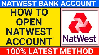 🔴how to open natwest bank account online [upl. by Colyer]