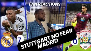 REAL MADRID 31 STUTTGART DivineNIGERIAN FAN REACTION UEFA CHAMPIONS LEAGUE 202425 [upl. by Nugesulo115]