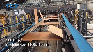 Jumbo Flexo Folder Gluer model N11 [upl. by Leumhs]