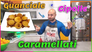 Cipolle e Guanciale caramellati  Il festival del grasso appiccicoso  Cucina FantaFonda [upl. by Notniw]