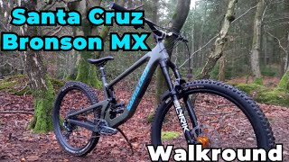 Santa Cruz Bronson MX 2022  Walkround [upl. by Slavin]