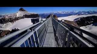 Peak Walk Les Diablerets Glacier 3000 [upl. by Esoranna]