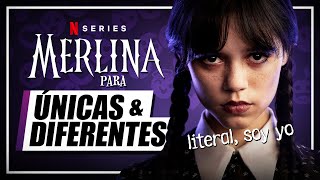 MERLINA Otra Serie MEDIOCRE de NETFLIX │ ¿Tim Burton hizo Esto [upl. by Esorrebma]