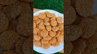 Til Rewari Recipe  Jaggery Til Rewari cookwithpinkisehgal rewari youtubeshorts homemade recipe [upl. by Adnilam7]