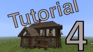 minecraft tutorial Mittelalter Haus 4 deutsch [upl. by Cleavland]