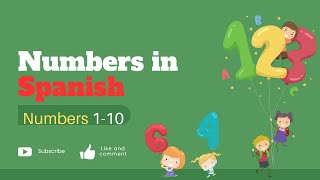 Learn Numbers in English and Spanish  Learn Spanish  110 [upl. by Aidnic]