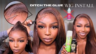 SAVE Your Edges NO GLUE Frontal Wig Install for Beginners  AliPearl Hair [upl. by Enened196]