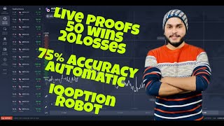 Iqoption Binary Top Profitable Robot  100 Automatic Trades [upl. by Htiekel723]