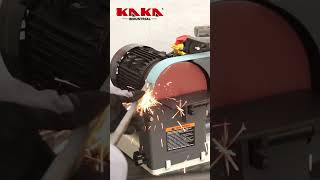 Kaka Industrial 4quot x 40quot Belt amp 6quot Disc Combo Sander with 750W motor input 110V metalworking [upl. by Haduj261]