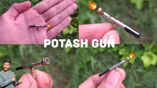 how to make mini potash gun potash gun diwali gun [upl. by Yecnuahc36]