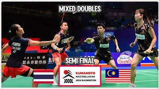 Superb Dechapol PuavaranukrohSupissara Paewsampran  Kumamoto Masters Japan 2024 Badminton [upl. by Radie]