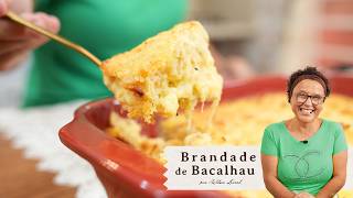 RECEITA CLÁSSICA DE BACALHAU BRANDADE DE BACALHAU  Wilza Leonel [upl. by Mich841]