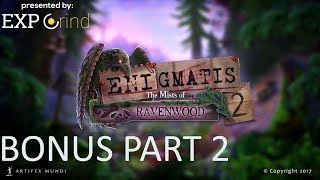 Enigmatis 2 The Mists of Ravenwood  The Redeemed Memories Bonus Adventure Walkthrough Ending PS4 [upl. by Shina320]