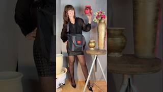 Neue Sporttasche von YouTube 🧸🎈🫶 chic fashion sporty ootd 🏺👠 [upl. by Eignav]