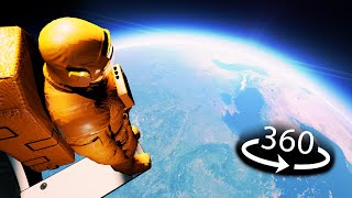 360° VR Jumping from SPACE [upl. by Pudens]