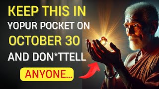 If You Keep This In Your Pocket On October 30 Your Financial Problems Will End Buddhist Teachings [upl. by Shlomo303]