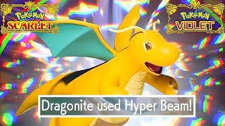 No One Expects HYPER BEAM DRAGONITE 17Pokémon Scarlet and Violet DLC WIFI Battles [upl. by Noirad920]