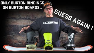 What Bindings Fit On Burton Channel Boards [upl. by Oidivo195]