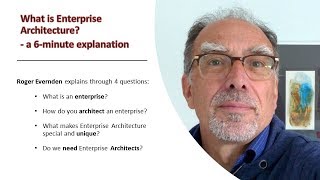 What is Enterprise Architecture A 6 minute explanation [upl. by Ranitta]