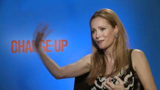 quotThe ChangeUpsquot Leslie Mann Shares Her Secret Crush Ryan [upl. by Manno]