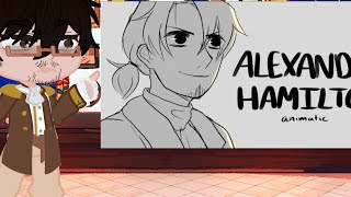 Hamilton Reacts to quotAlexander Hamiltonquot [upl. by Yrnehnhoj286]