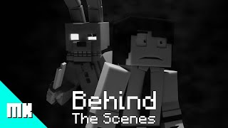 Behind The Scenes quotLeft Behindquot  FNAF Minecraft Animation RemixCover by dagames [upl. by Notneiuq749]