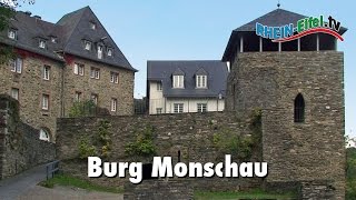 Burg Monschau  Jugendherberge  RheinEifelTV [upl. by Zehe951]