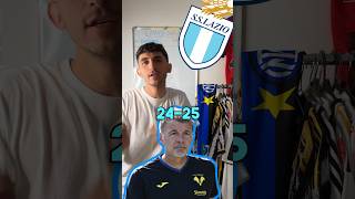 Lazio 2425 in 60 sec⚪️🔵⏰lazio seriea calciomercato berardi [upl. by Eloken]