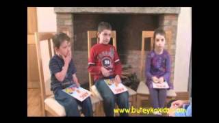 Buteyko children learn to use their nose Buteyko Method by Patrick McKeown [upl. by Ycnay]