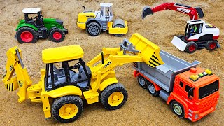 Mega RC Trucks RC Heavy Haulage RC Car Transport RC Traktor Volvo Lesu BL71 RC Wheel Loader Dozer [upl. by Idner]