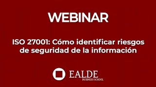 ISO 27001 Cómo identificar riesgos de seguridad de la información [upl. by Byrd941]