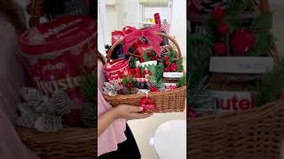 Fully Christmasy Themed Gift Hamper  Christmas Gift Basket [upl. by Meit]